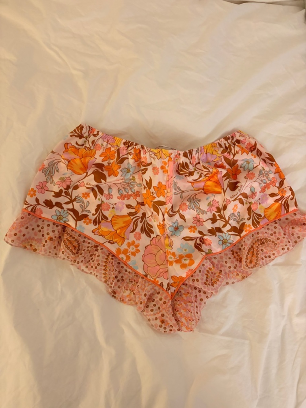 Victoria’s Secret floral sleep shorts M - Picture 2 of 2